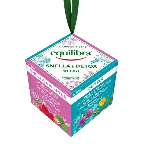 Cofanetto Tisane Snella & Detox Equilibra 10 Filtri