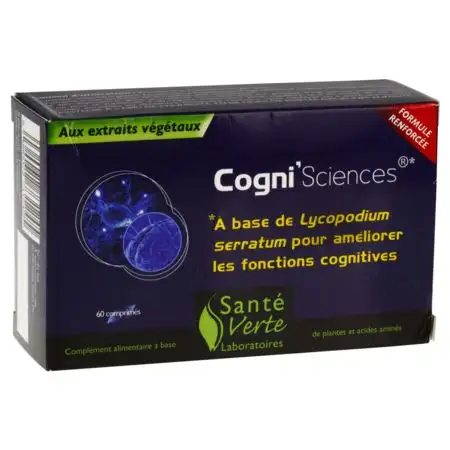 Mémoire Et Concentration Cogni'Sciences 60 Comprimés