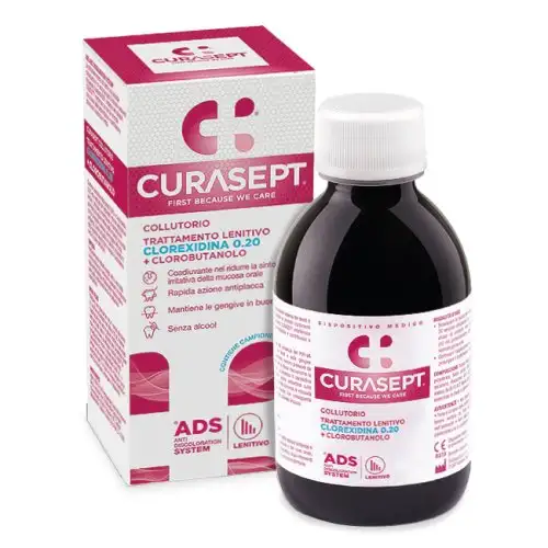 ADS bain de bouche CURASEPT® TRAITEMENT APAISANT 200ml