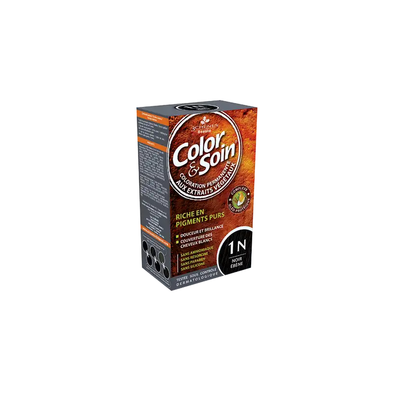 COLOR & SOIN 3 CHENES  NOIR ÉBÈNE 1N