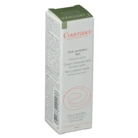 Couvrance Stick Correcteur vert