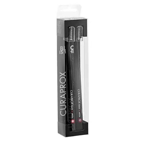 Curaprox Balck is White 2 Brosses à Dents
