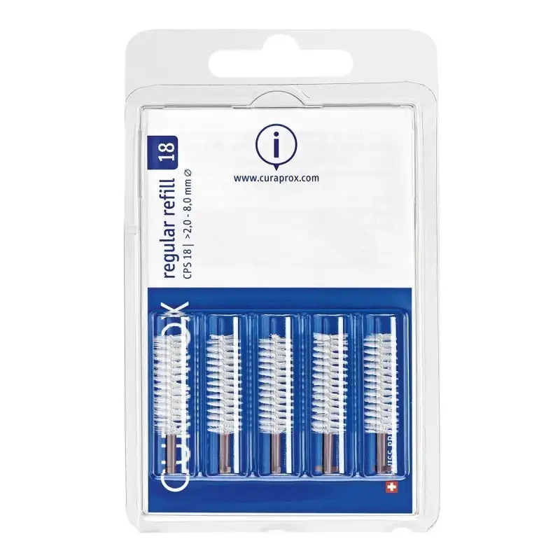 CURAPROX brossettes REGULAR REFILL 18