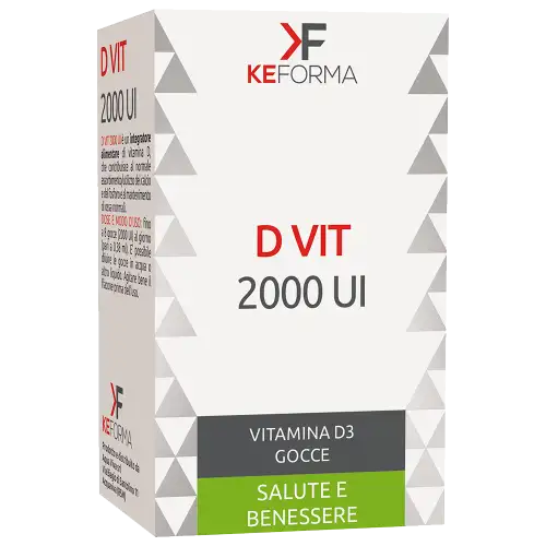D VIT 2000UI Gouttes KeForma par Aqua Viva 35ml