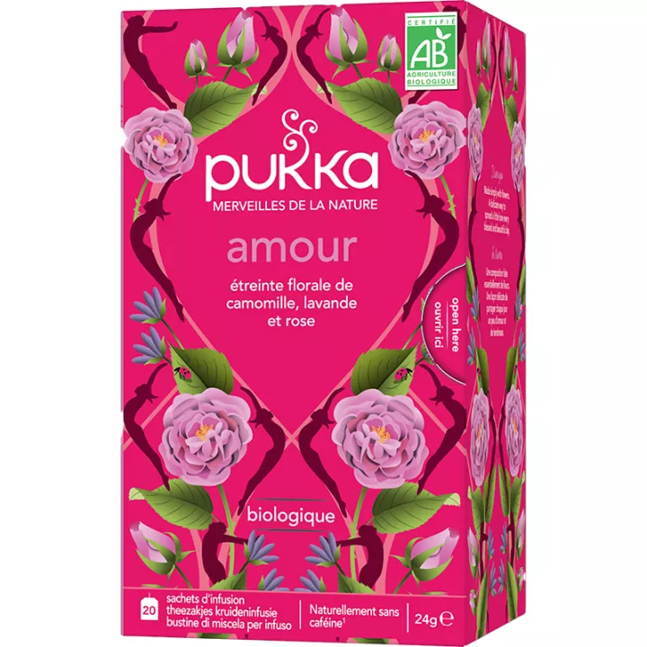 Pukka Tisane Amour Biologique 20 sachets