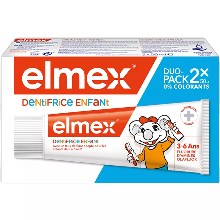 Elmex Dentifrice Enfant 3-6 ans Protection Caries