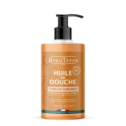 BEAUTERRA - Huile de Douche Agrumes - 750ml