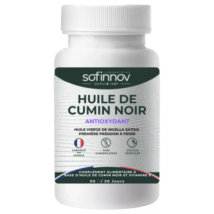 SofiBio Huile De Cumin Noir 90 Capsules