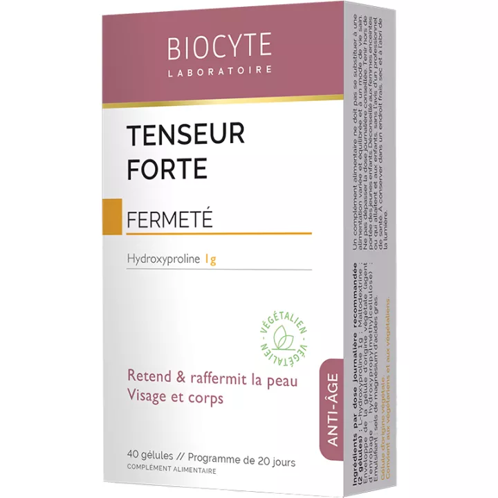 Biocyte Tenseur Forte Peau Raffermie 40 Gélules