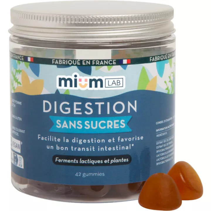 Mium Lab - Les Miraculeux Digestion Sans Sucre 42 Gummies*