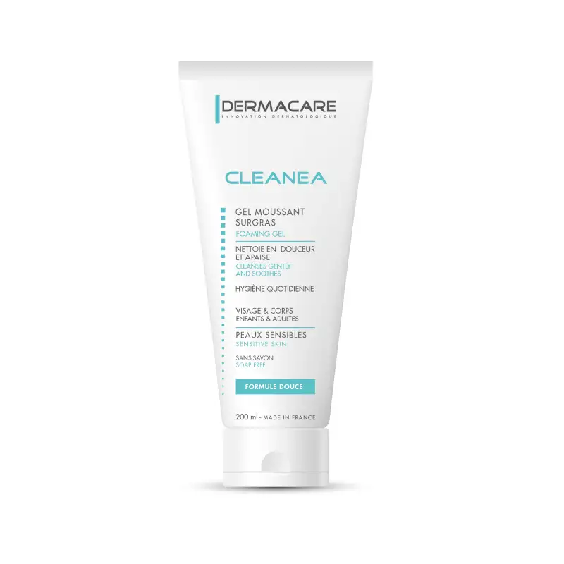 DERMACARE CLEANEA gel moussant surgras | 200 ml