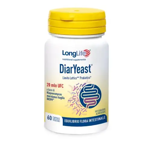 DiarYeast® LongLife 60 Gélules