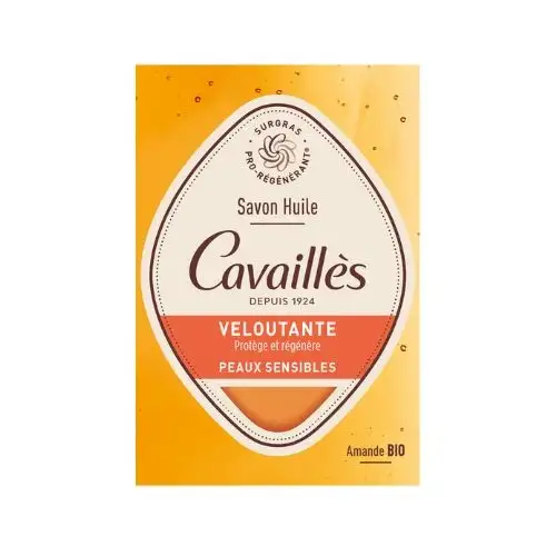 CAVAILLES - Savon Huile Veloutant Amande Bio - 100g