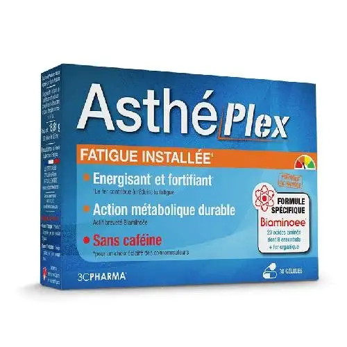3C ASTHEPLEX - Fatigue Installée - 30 gélules
