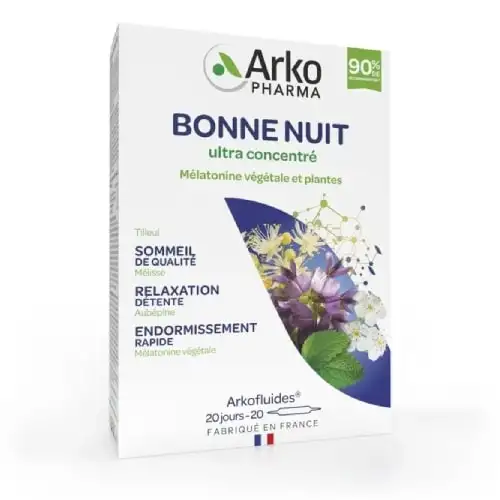 ARKOFLUIDES BIO - Bonne Nuit  Arkopharma - 20 ampoules