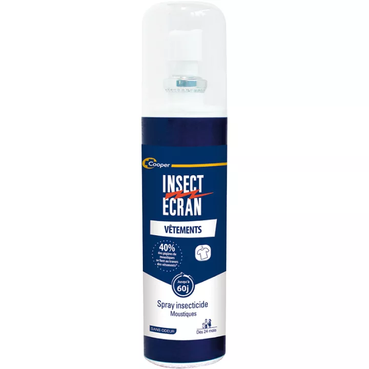 Insect Ecran Insecticide Spray Vêtements Pulvérisateur 100 ml