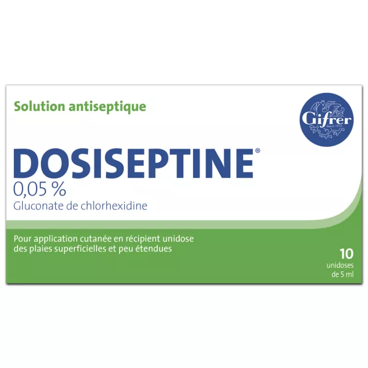 Dosiseptine 0,05% unidoses 5 ML