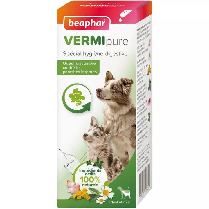 Beaphar Vermipure Hygiène Digestive Chiots - Chiens 50 ml