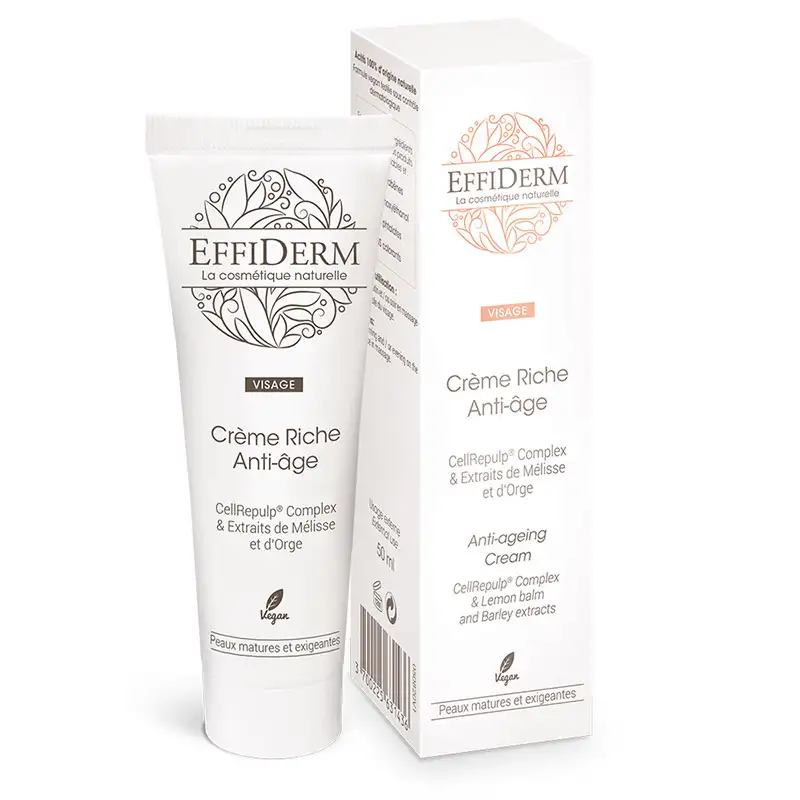EFFIDERM Crème Riche Anti Âge 50 ML