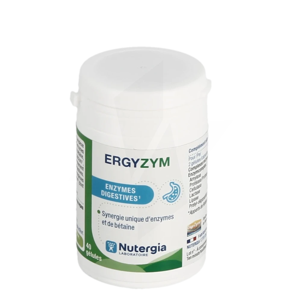 Ergyzym Gélules Flacon De 40