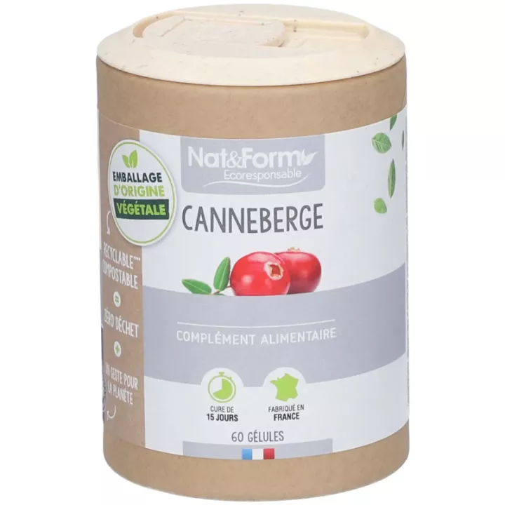 Nat & Form Canneberge 7% 60 Gélules
