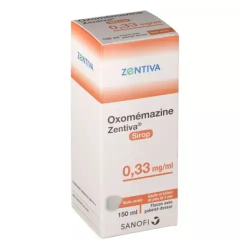 ZENTIVA - Oxomémazine - Sirop Pour La Toux - 1 Flacon 150ml