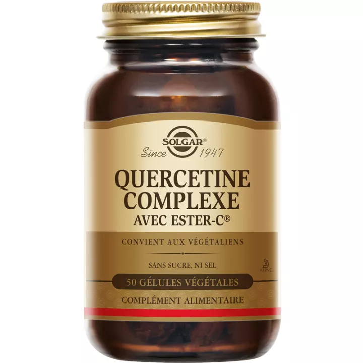 Solgar Quercétine Complexe 50 gélules végétales*