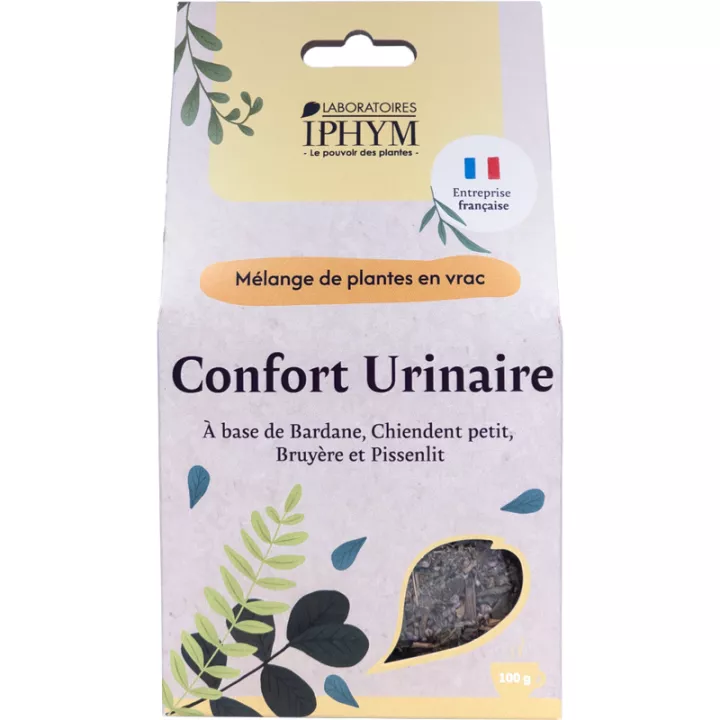Tisane Confort Urinaire Iphym Mélange de Plantes en Vrac 100 g