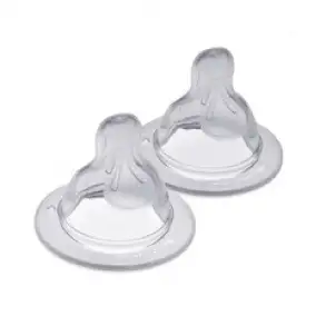 MAM Tétine 0 mois Débit Extra Lent (0) lot de 2