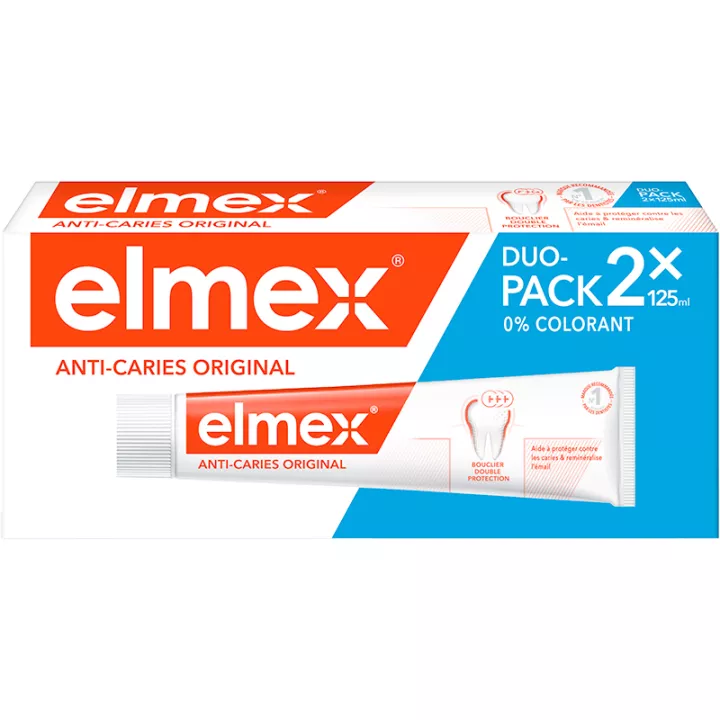 Elmex Anti-Caries Original Dentifrice Bouclier Double Protection*