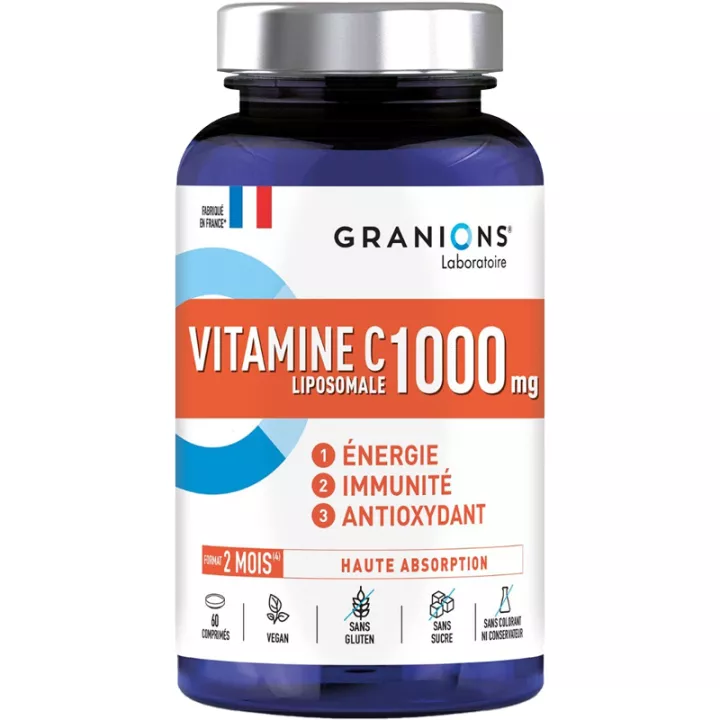 Vitamine C Liposomale 1000 mg Granions 60 comprimés