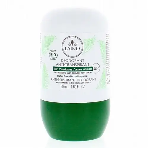 LAINO Déodorant anti-transpirant 48h Roll-on 50ml PARFUM COCO