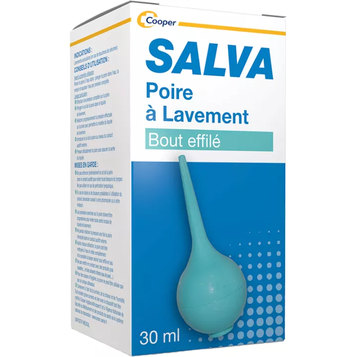 Salva Poire à Lavement Effilée 30 ml