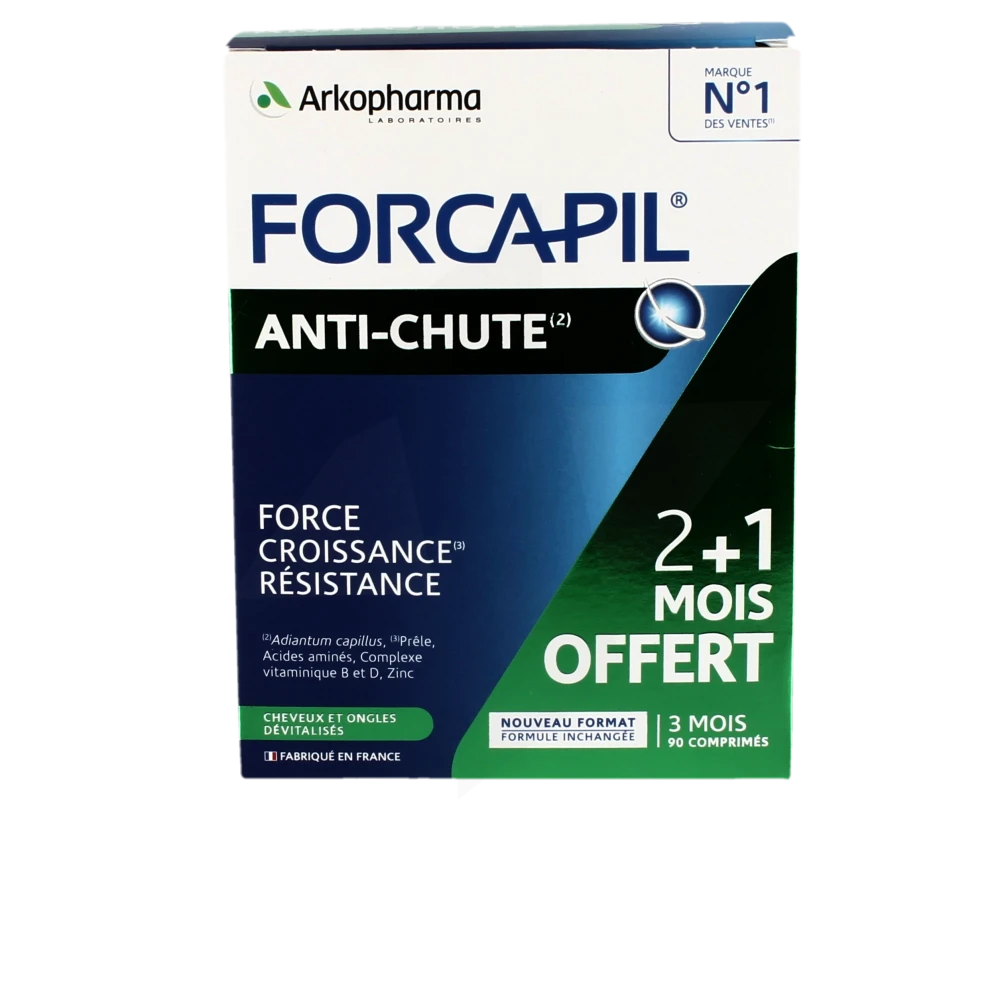 Forcapil Anti-chute Comprimés 3boîte De 30