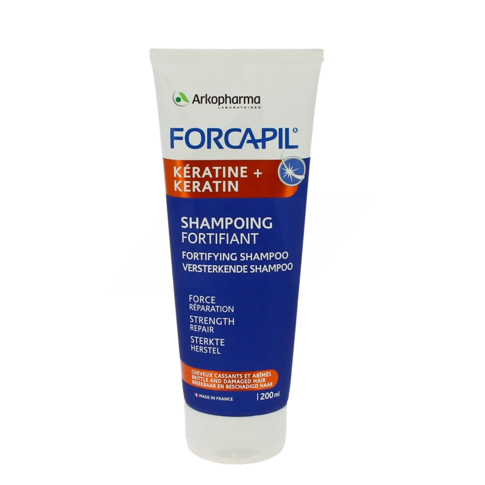 Forcapil Shampoing Kératine Tube De 200 Ml