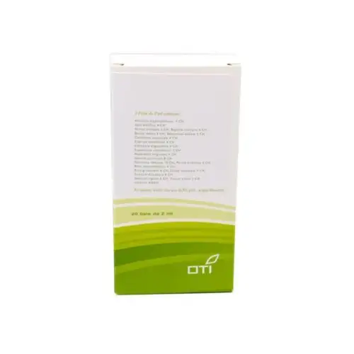 Oti Formula D-1 Série 3 Remède Homéopathique 20 Ampoules Hydroalcooliques