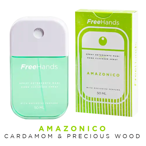 FreeHands Amazonico Parfum Nettoyant Mains Vaporisateur 50 ml
