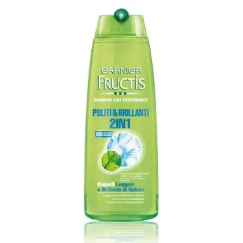 Fructis Clean and Brilliant Shampooing 2 en 1 250 ml