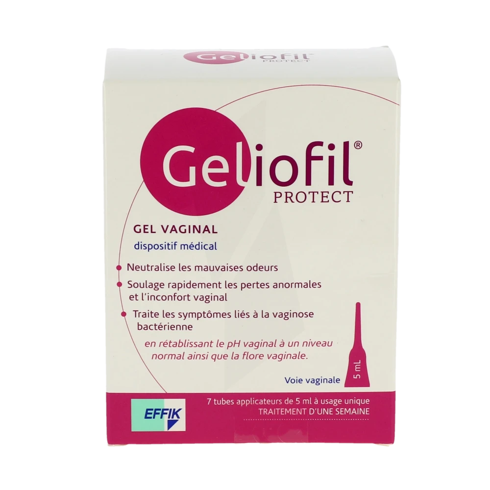 Geliofil Protect Gel Vaginal 7tube De 5 Ml
