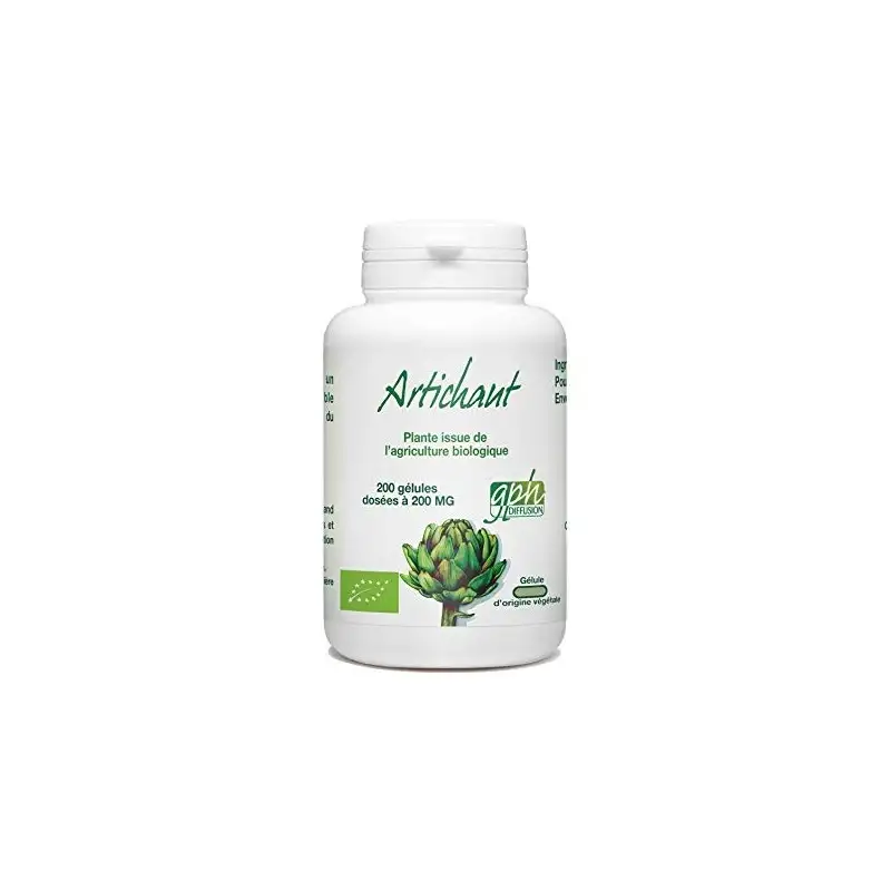 GPH DIFFUSION Artichaut BIO 200 mg | 200 gélules