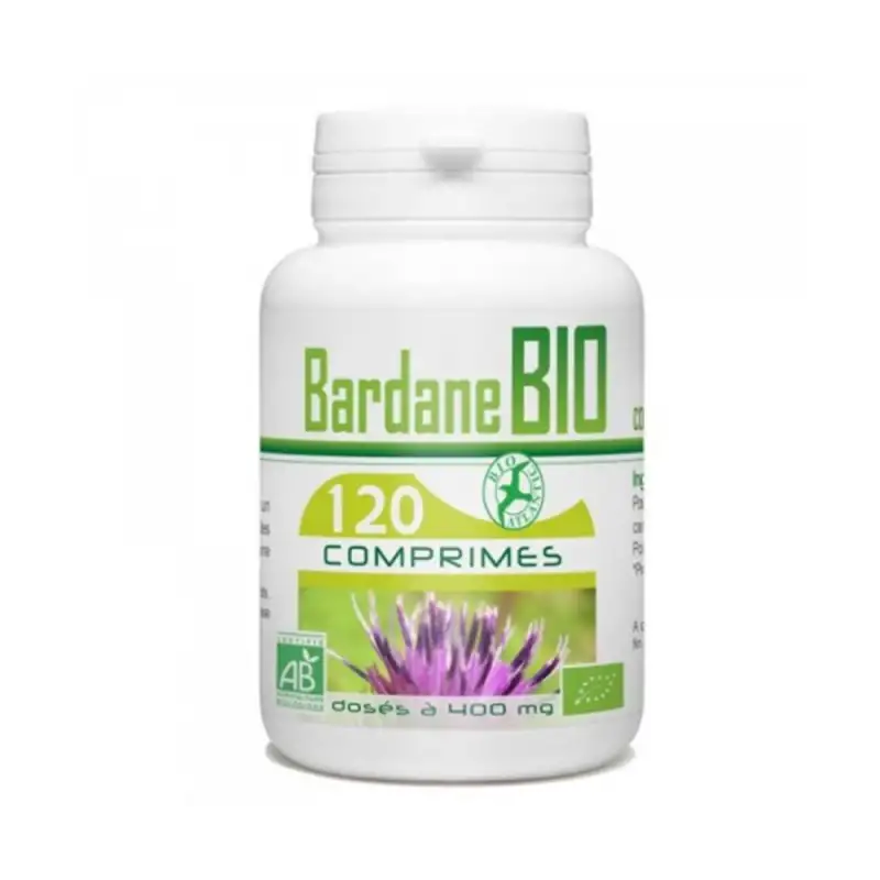 GPH DIFFUSION Bardane BIO 400 mg | 120 comprimés