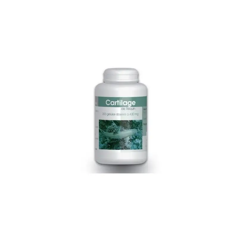 GPH DIFFUSION cartilage de requin 400 mg | 200 gélules