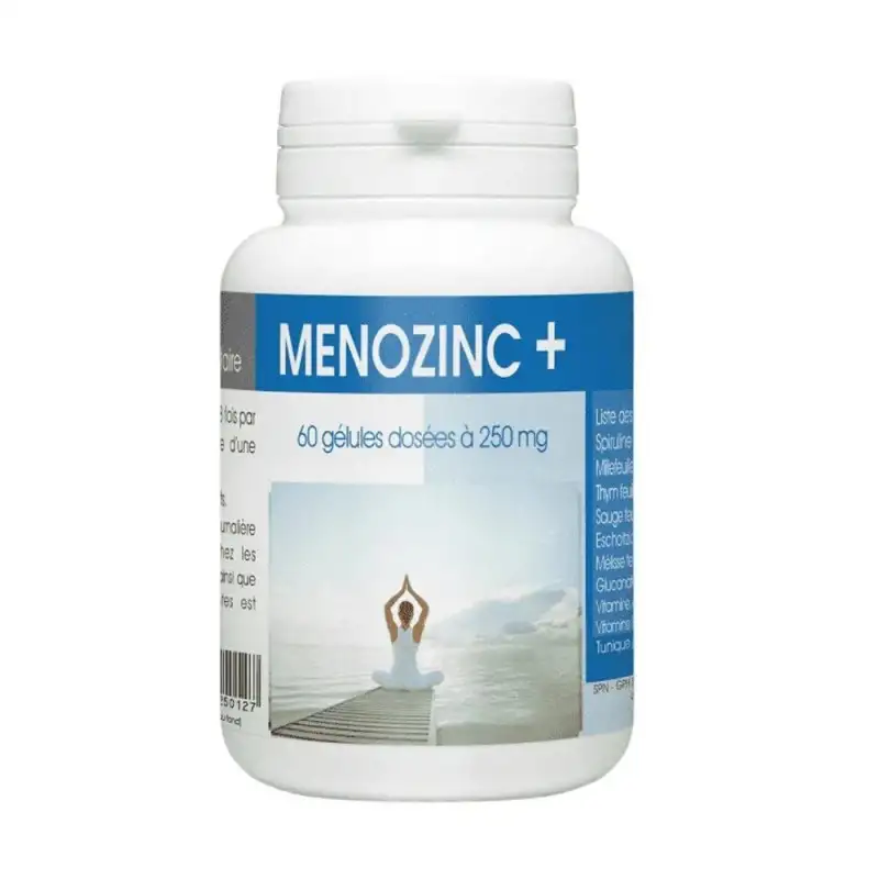 GPH DIFFUSION Menozinc 250 mg | 60 gélules