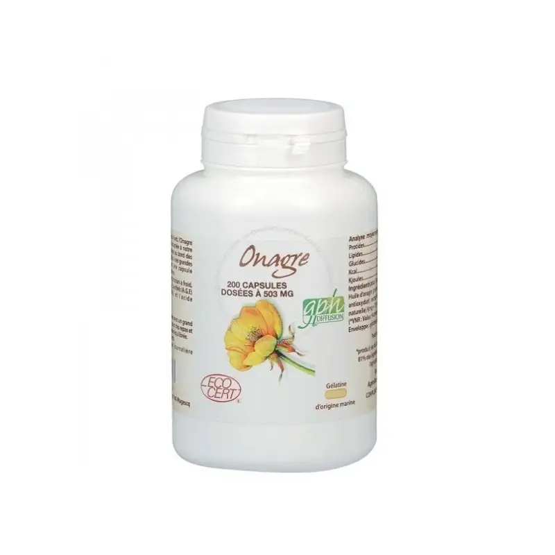 GPH DIFFUSION Onagre BIO 503 mg | 100 capsules