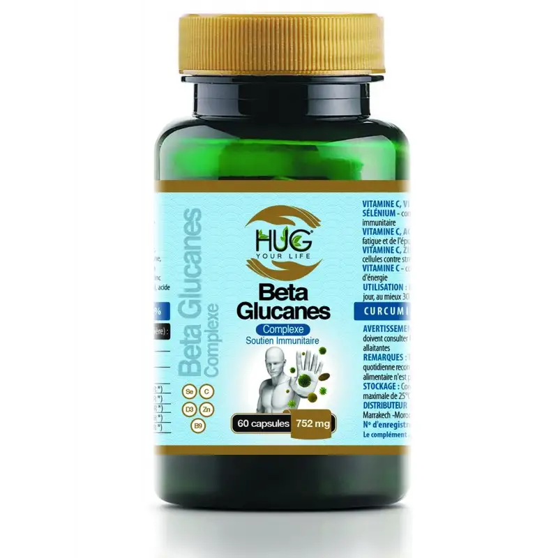 HUG Complexe Bêta-Glucanes | 60 capsules