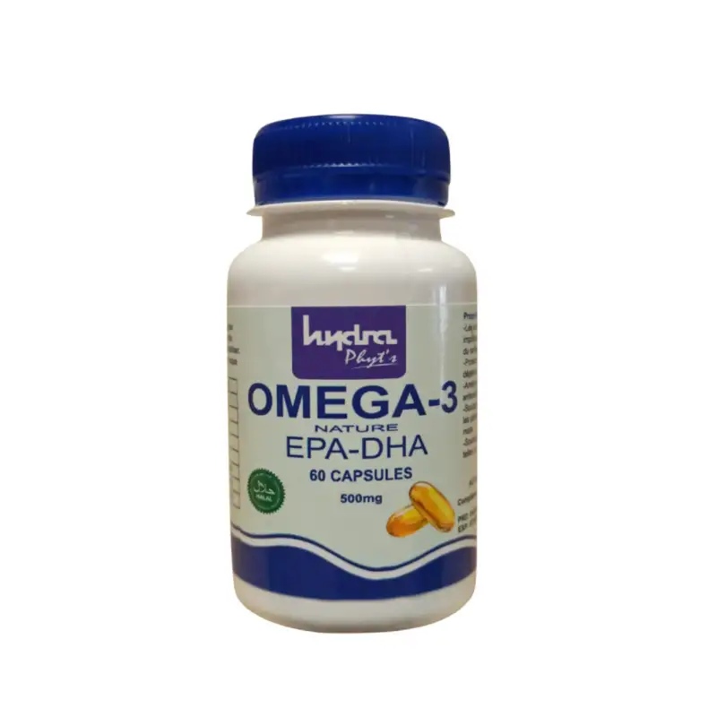 Hydra Phyt's Oméga-3 500mg boite 36 capsules