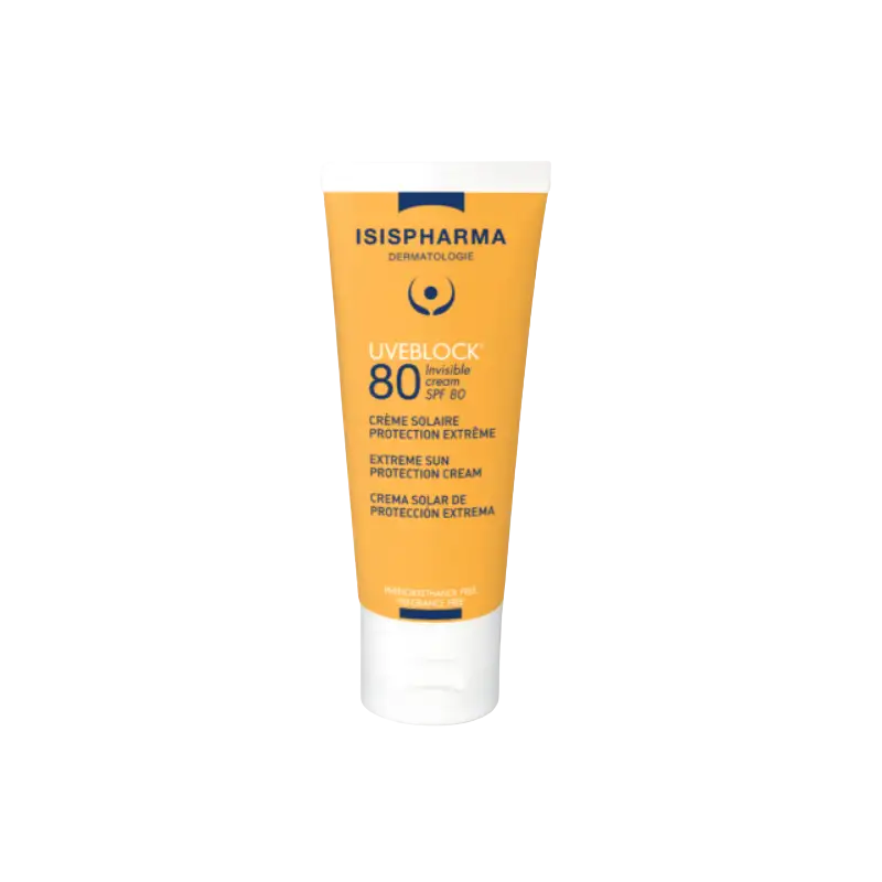 ISISPHARMA UVEBLOCK 80 crème invisible | 40 ml