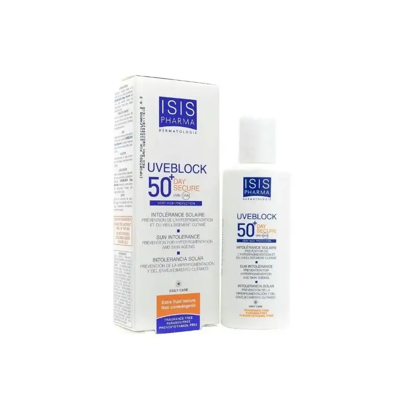 ISISPHARMA UVEBLOCK day secure spf 50+ | 40 ml