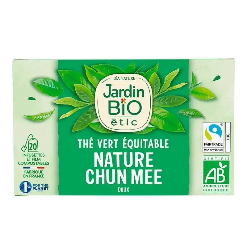 JARDIN BIO THE VERT NATURE DOUX infusion | 20 sachets