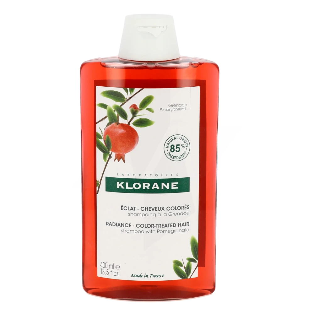 Klorane Capillaire Shampoing Grenade Flacon De 400 Ml